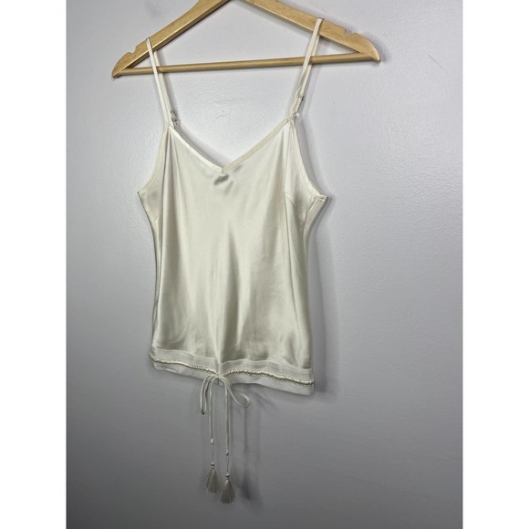 Shug Virginia Adjustable Strap Sexy Cami Top Women's Fresh White Size: XS NWOT - Picture 3 of 9